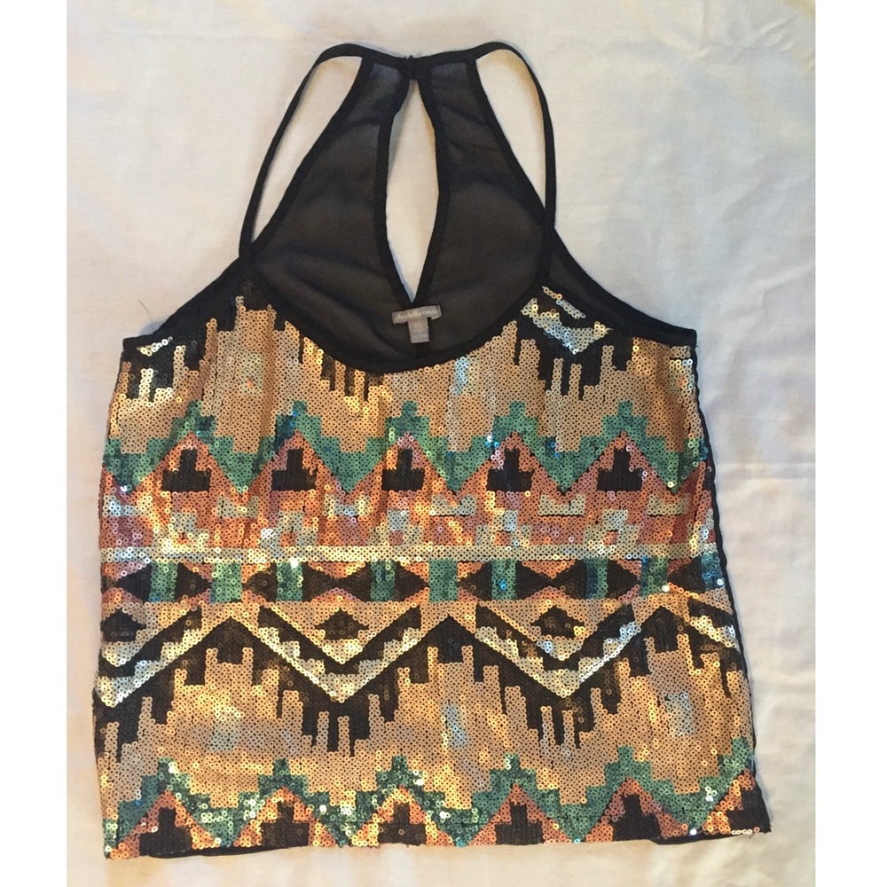 Sequin Tank Top